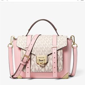 NWT Michael Kors Manhattan Leather  Satchel